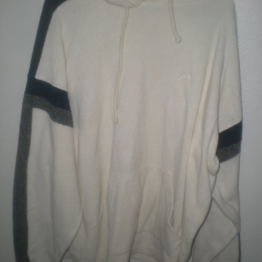 RUSTY Brand  Sweatshirt Hoody  Hoodie  Size  Xl   Jacket Sweatshirt Off white